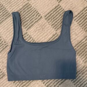 SET Active Ribbed Sports Bra in grey Blue